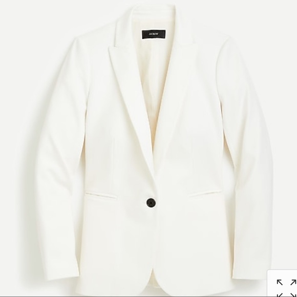 Jcrew tall parke blazer in bi stretch cotton h6725